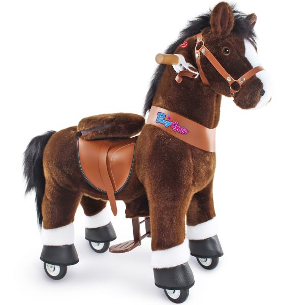 PonyCycle Chocolate brown Horse S